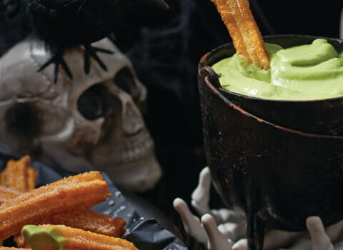 Churros_with_Green_Witches_Brew_Dip