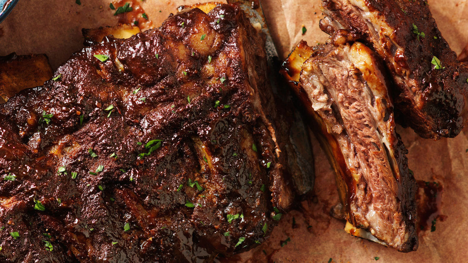 Barbecued Beer-Braised Beef Ribs - Safeway