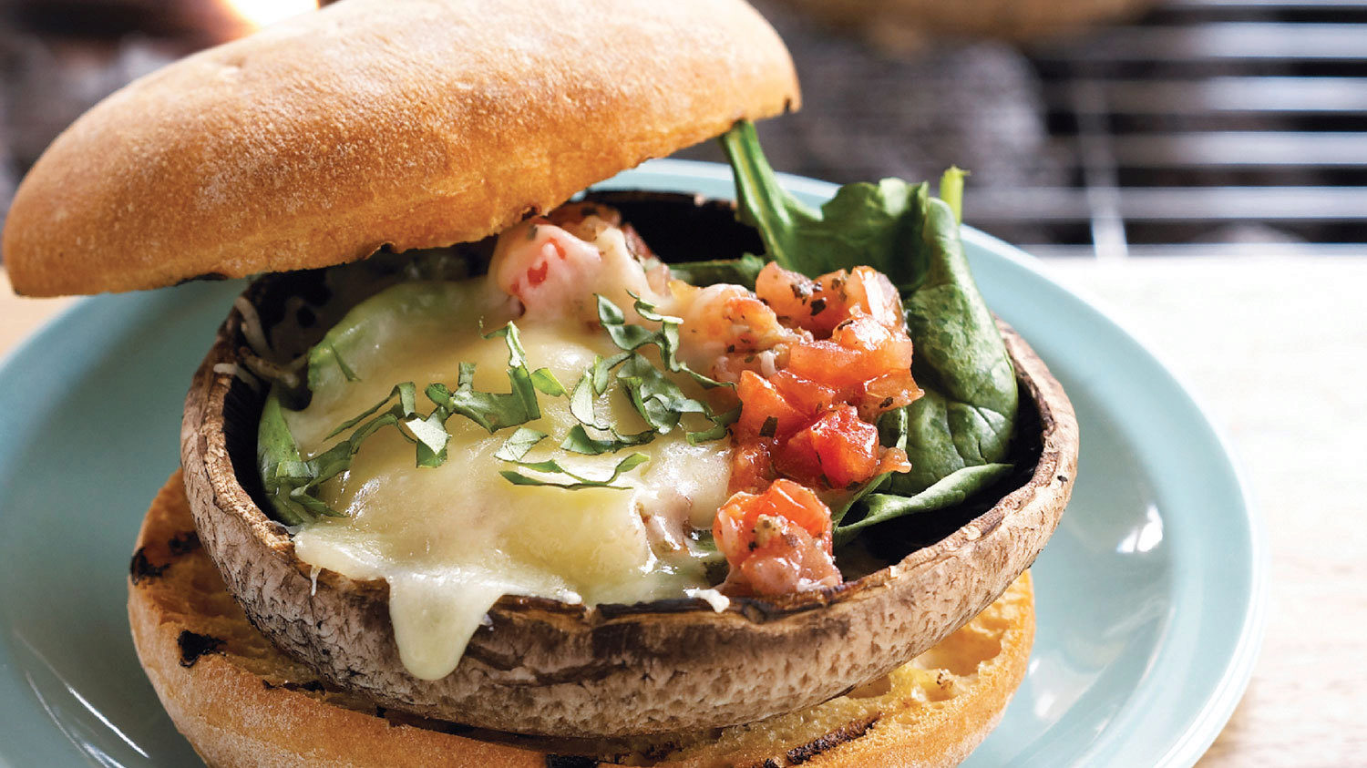 Mediterranean Grilled Portobello Mushroom Caps - Safeway