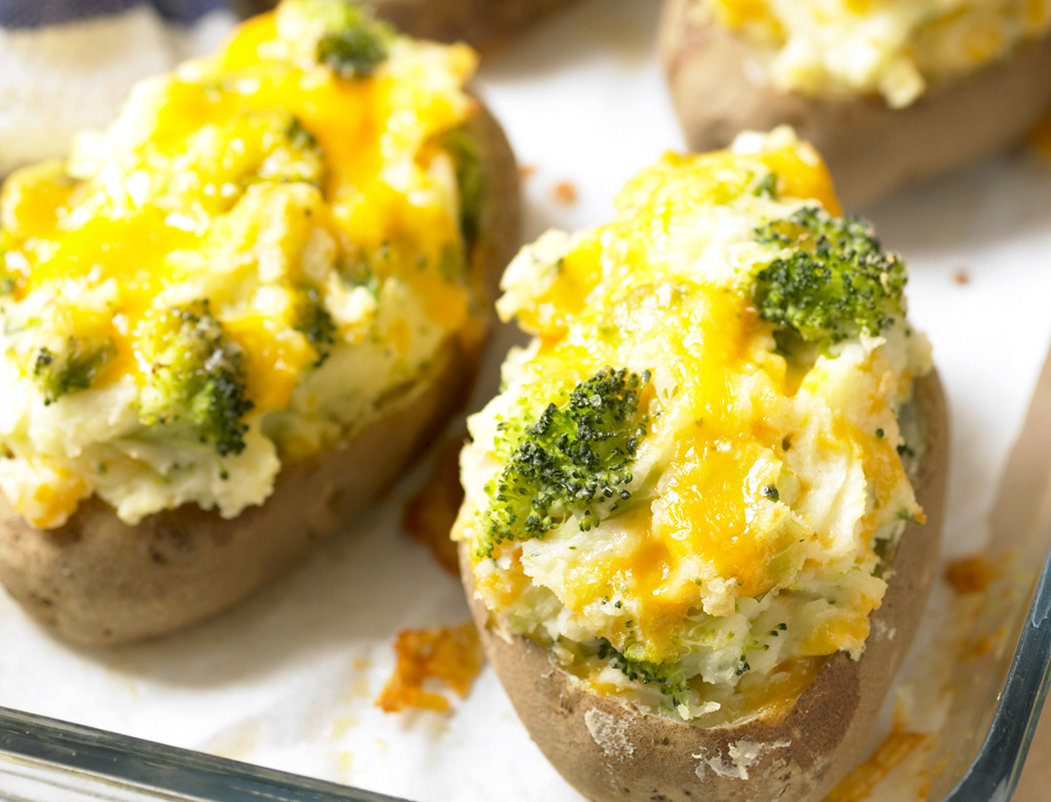 Broccoli & Cheddar Baked Potatoes - Safeway