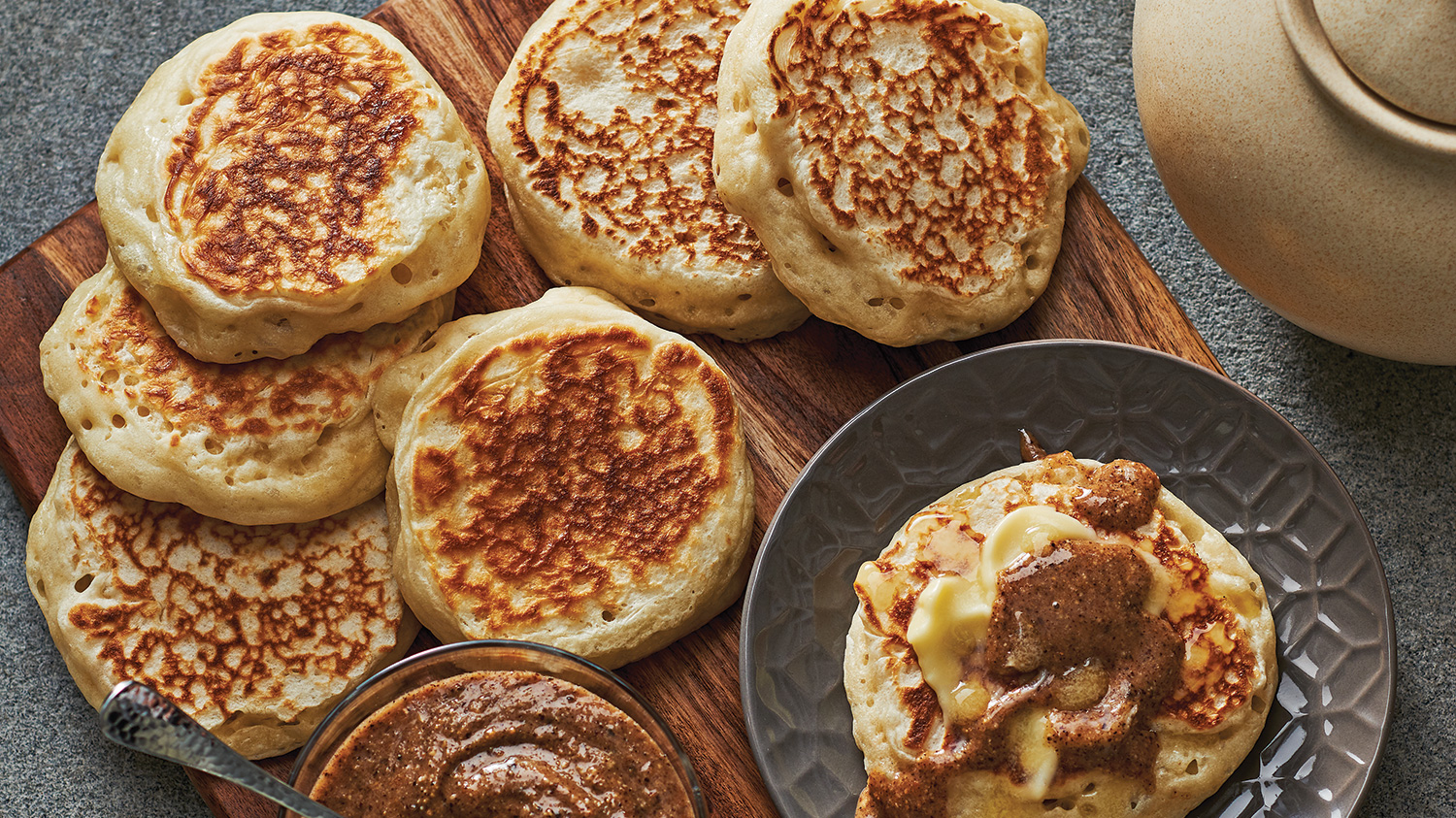 Homemade Crumpets & Hazelnut Honey - Safeway