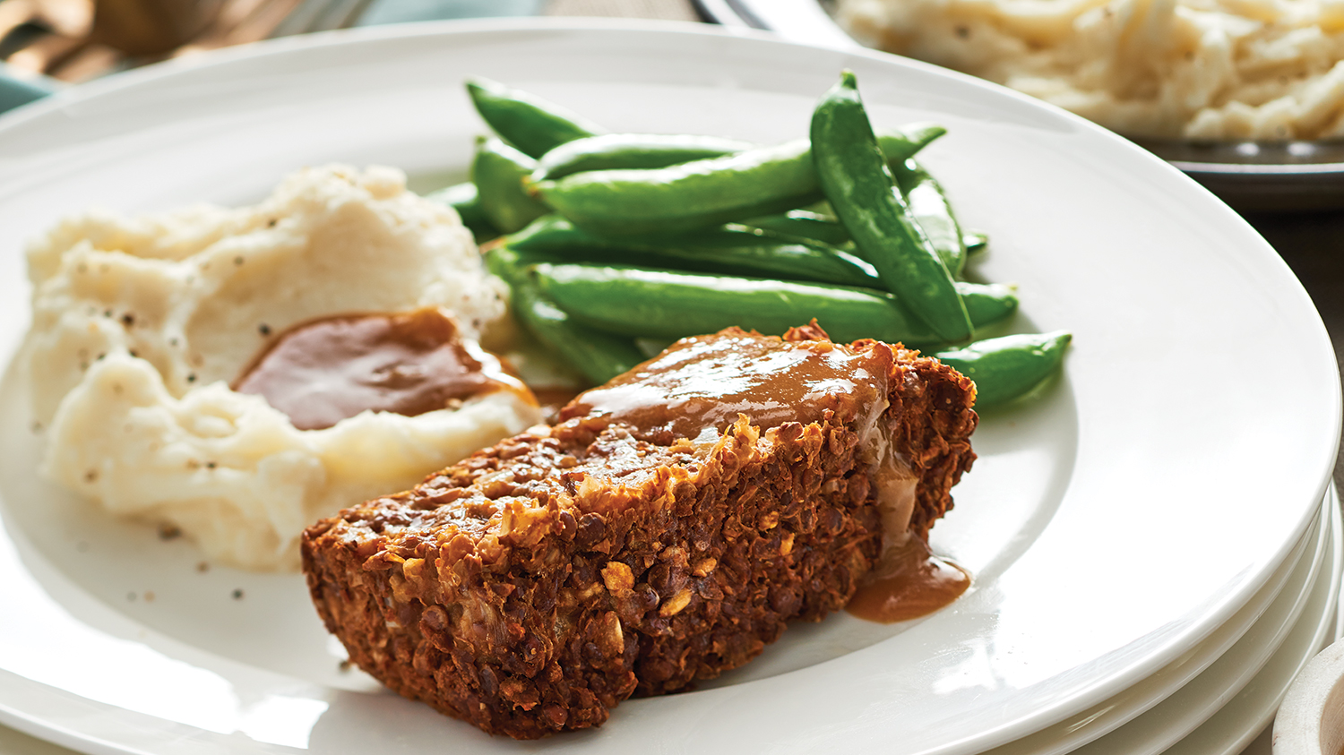 Lentil Loaf With Classic Onion Gravy - Safeway