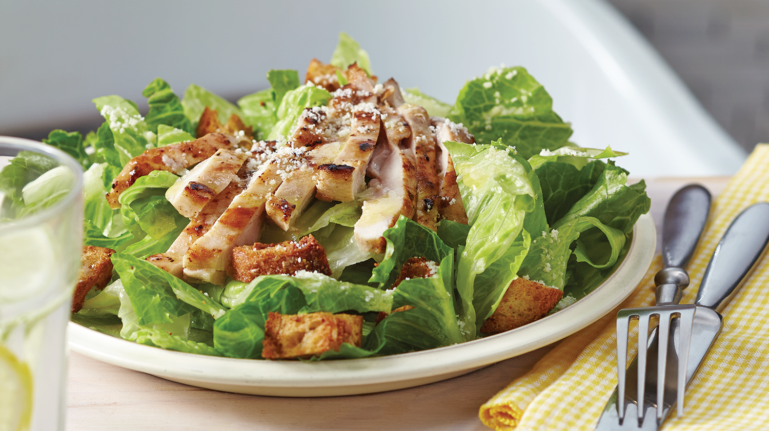 Warm Chicken Caesar Salad Safeway