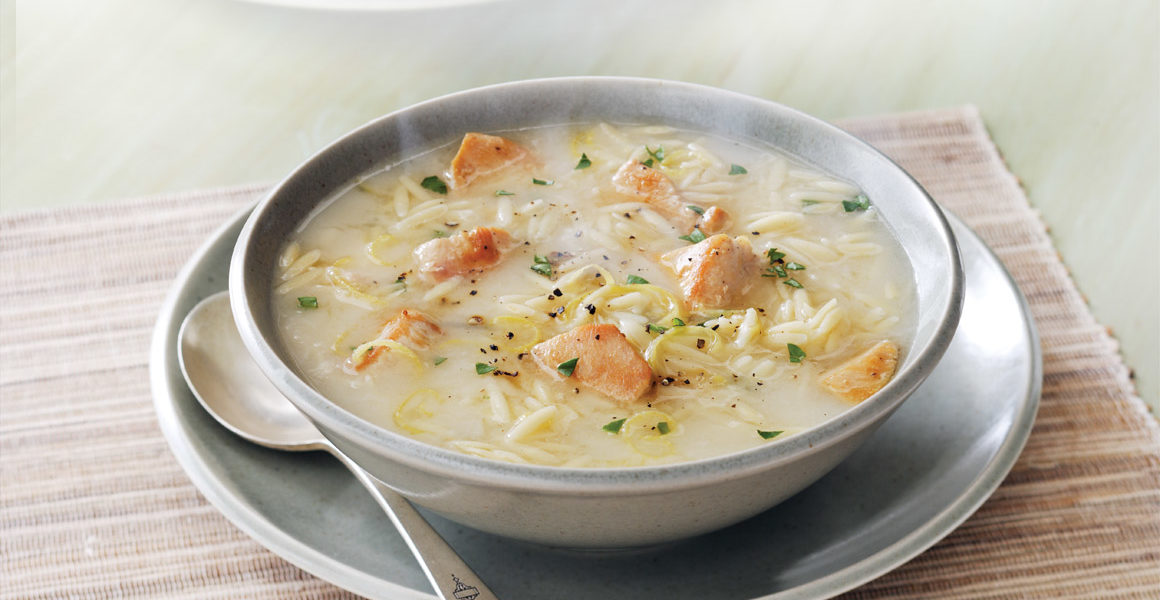 Chicken Soup With Basil Lemon And Orzo Safeway