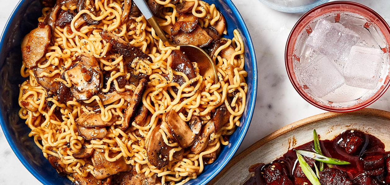 Quick Savoury Mushroom Noodles Safeway