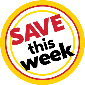 Save week badge