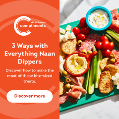 3 ways with everything naan dippers