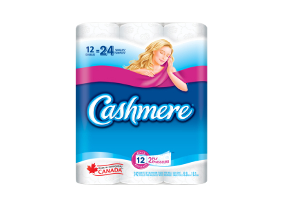 Cashmere® Bathroom Tissue Double 12 = 24 Rolls