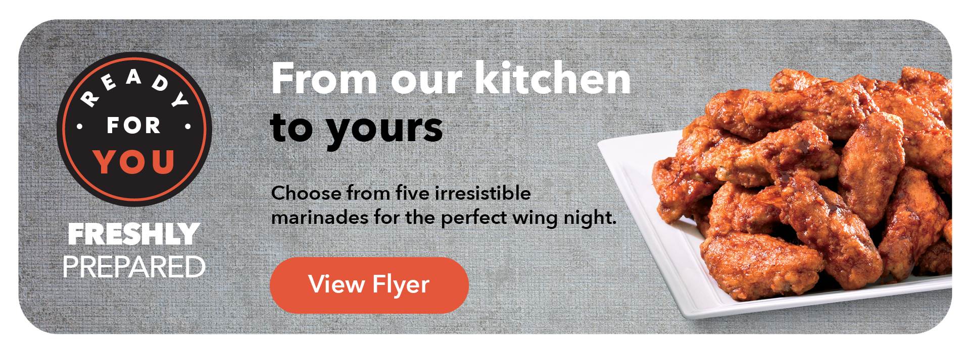 The perfect wing night from our kitchen to yours!